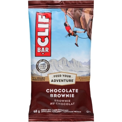 Clif Barre enérgétique brownie au chocolat 12x68.0 g, 2,69 $/100g