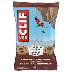 Clif Barres énergétiques Brownie au chocolat, teneur élevée en protéines 68 g, 4,40 $/100g