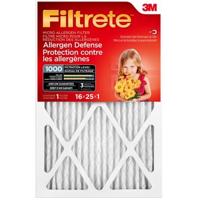 3M Filtrete Micro Allergen Filter Allergen Defense 1 ea, $20.00/1ea