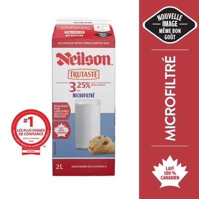 Neilson Lait microfiltré 3.25% 2 l, 0,32 $/100ml