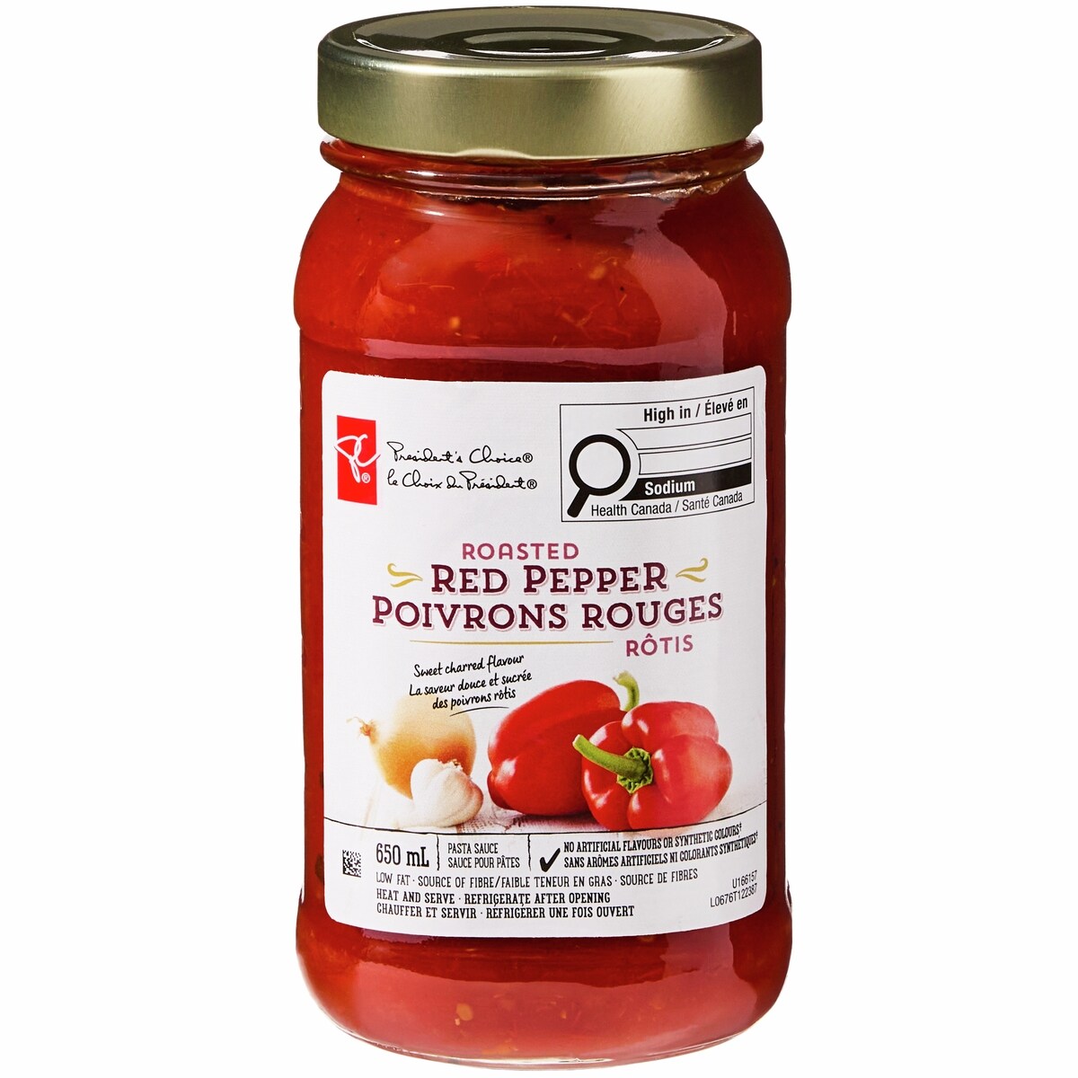 President's Choice Roasted Garlic Pasta Sauce