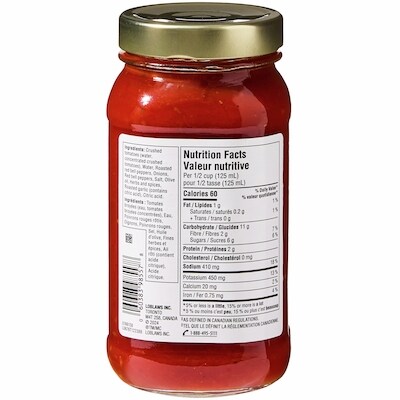 Sauce pour pâtes aux poivrons rouges rôtis