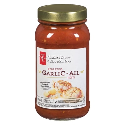 President's Choice Roasted Garlic Pasta Sauce 650 ml, $0.50/100ml