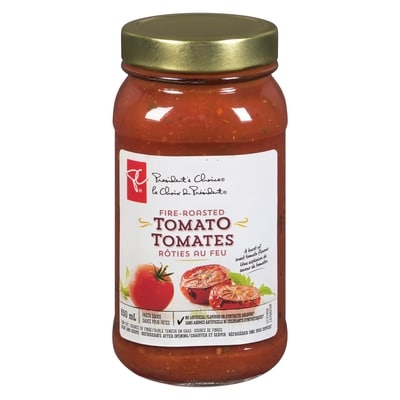 President's Choice Fire Roasted Tomato Pasta Sauce 650 ml, $0.58/100ml