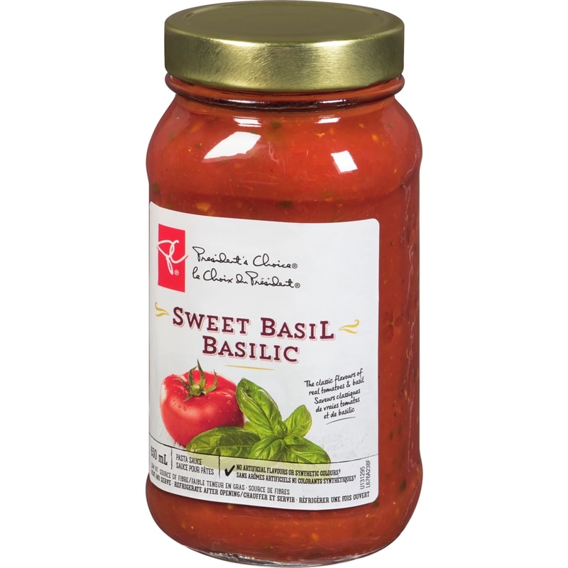 Sweet Basil Pasta Sauce