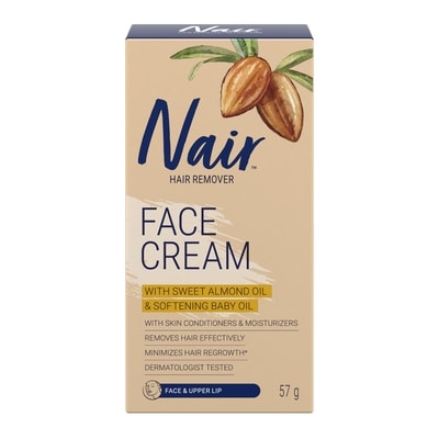 Nair Cream for Face and Upper Lip Hair Remover 57 g, $12.61/100g