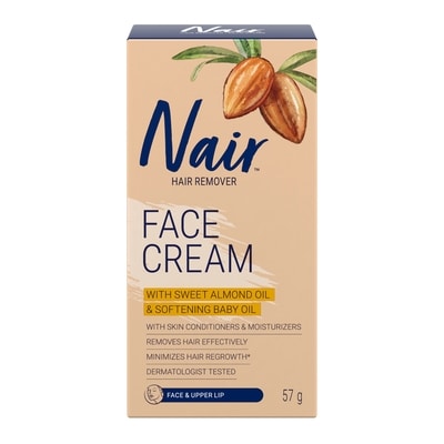 Nair Crème dépilatoire pour le visage et la lèvre supérieure 57 g, 16,65 $/100g