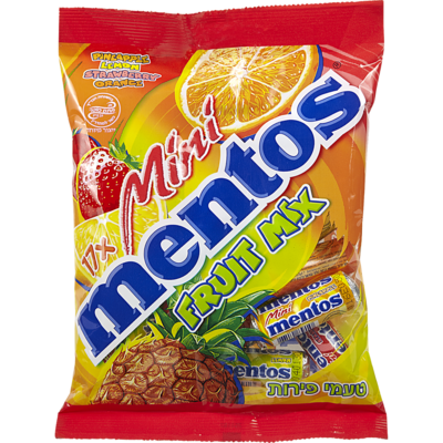 Mentos Mini Multipack      178 g, $4.49/100g