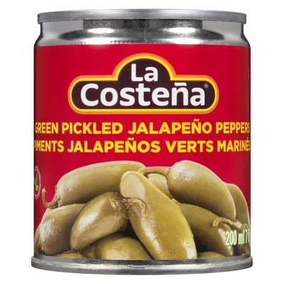Green Pickled Jalapeño Peppers