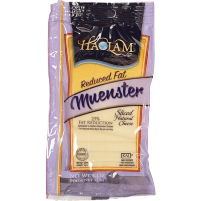 Haolam Muenster casher, allégé en sodium 170 g, 6,46 $/100g