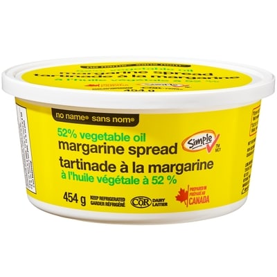 No Name Margarine Spread 454 g, $0.88/100g