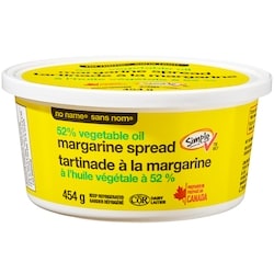 Sans Nom Tartinade à la margarine 454 g, 0,88 $/100g