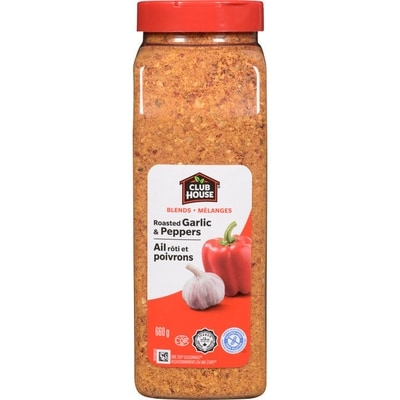 Club House Roasted Garlic & Pepper One Step Seasoning Signature Blends 660 g, $2.73/100g