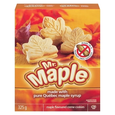Mr. Cookies Mr. Maple Cookies 325 g, $1.23/100g