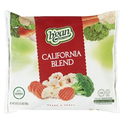 null California Blend Frozen Vegetables 672 g, $1.86/100g