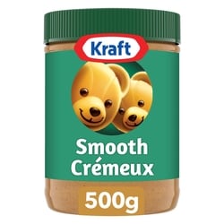 Kraft Smooth Peanut Butter 500 g, $1.20/100g