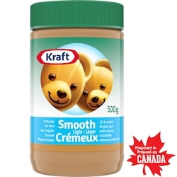 Kraft Smooth Light Peanut Butter 500 g, $1.40/100g