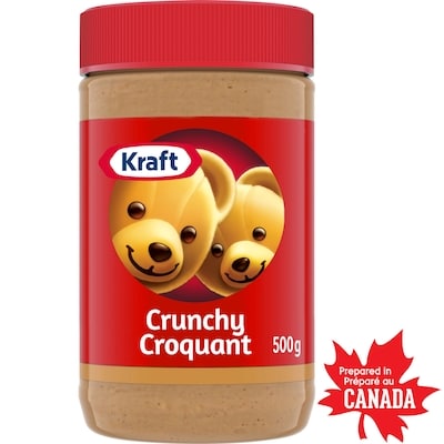 Kraft Beurre d'arachide croquant 500 g, 0,90 $/100g
