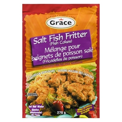 Grace Mélange pour beignets de poisson salé 270 g, 1,11 $/100g