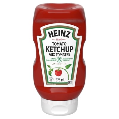 Heinz Tomato Ketchup (24 X 375 Ml Squeeze Bottle) 24x375.0 ml, $0.58/100ml