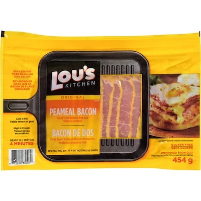 Lous Peameal Bacon Original 454 g, $2.20/100g