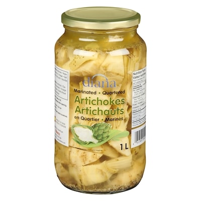 Diana Marinated Artichokes 1 l, $0.68/100ml