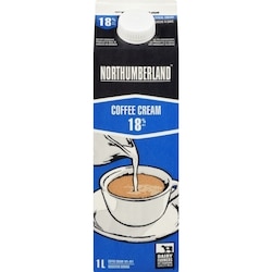プライマリー　クリーム他 Northumberland 18% Coffee Cream - 1 l | Atlantic Superstore