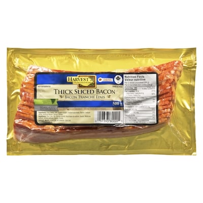 Harvest Side Bacon 500 g, $3.00/100g
