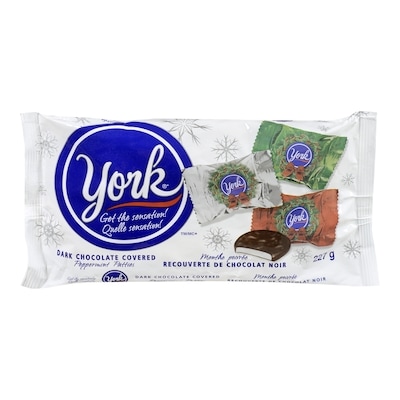 York Holiday Peppermint Patties 227 g, $2.42/100g