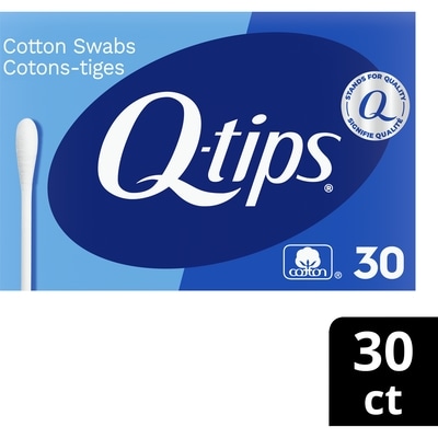 QTips Cotton Swabs 30 ea, $0.13/1ea