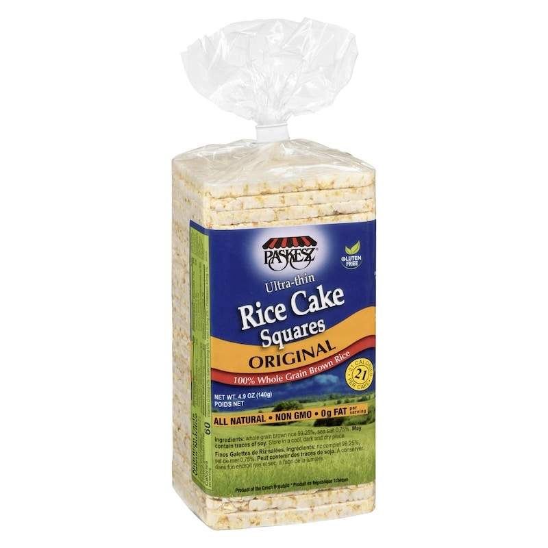 Kosher Rice Cakes, Ultra Thin Square Plain