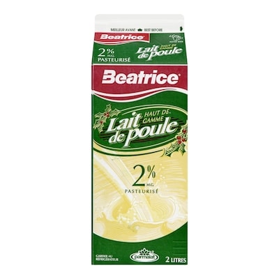 Beatrice Lait de poule 2 l, 0,29 $/100ml