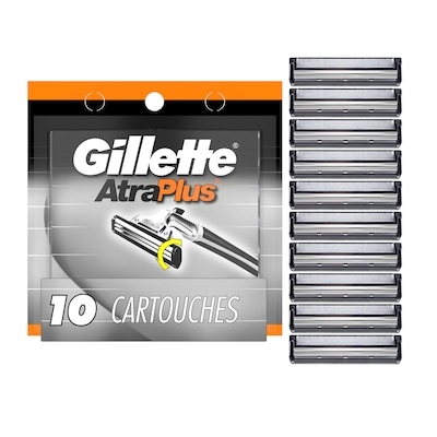 Gillette Cartouches de rechange AtraPlus 10 ea, 3,00 $/1ch