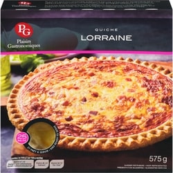 Plaisirs Gastronomiques Quiche Lorraine 575 g, 1,37 $/100g