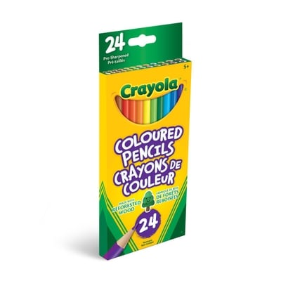 Coloured Pencils, 24 Count