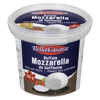 Bella Casara Buffalo Mozzarella 125 g, $8.79/100g