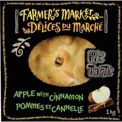 Farmer's Market Apple With Cinnamon Pie 1 kg, $0.80/100g