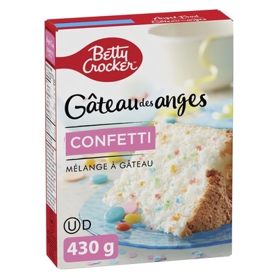 Betty Crocker Mélange à gâteau des Anges confetti 430 g, 1,16 $/100g
