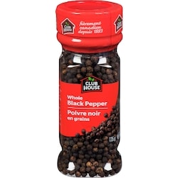 Club House Poivre Noir En Grains 135 g, 4,81 $/100g
