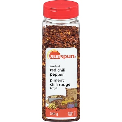 Sunspun Crushed Red Chili Pepper 340 g, $1.61/100g