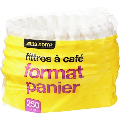 Sans Nom Filtres à café genre panier 250 ea, 0,01 $/1ch