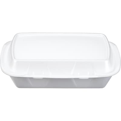 CKF Contenant avec couvercle à charnière 125x125.0 ea, 0,16 $/1ch