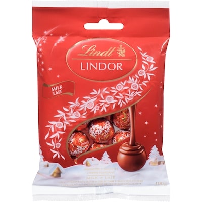 Lindt LINDOR Mini Milk Chocolate Balls 100 g, $4.49/100g