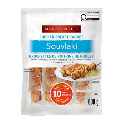 null Chicken Breast - Souvlaki 600 g, $2.67/100g