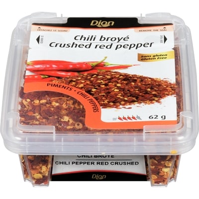 Dion Crushed Chillies 62 g, $6.92/100g