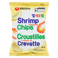 Nong Shim Craquelins à saveur de crevette 45 g, 3,31 $/100g