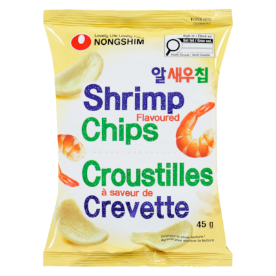 Craquelins à saveur de crevette