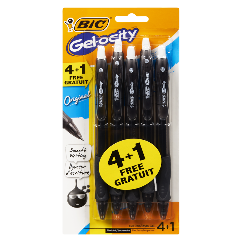 Gelocity Original Black Gel Pens