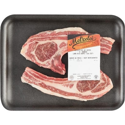 null Côtelettes d’agneau première coupe 55,12 $/1kg 25,01 $/1lb