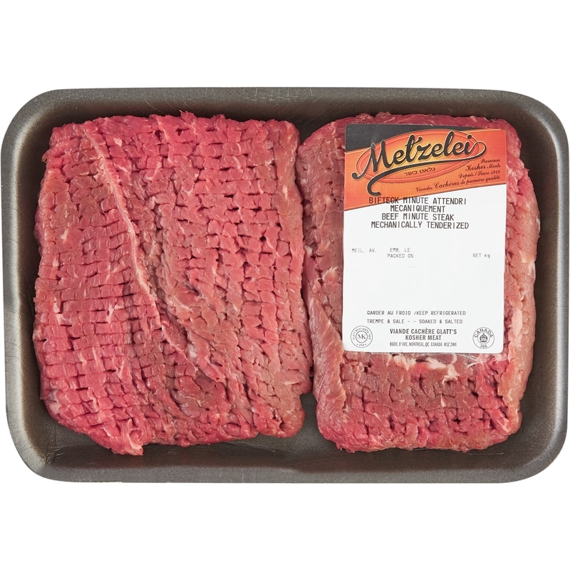 Kosher Beef Tenderized Steak